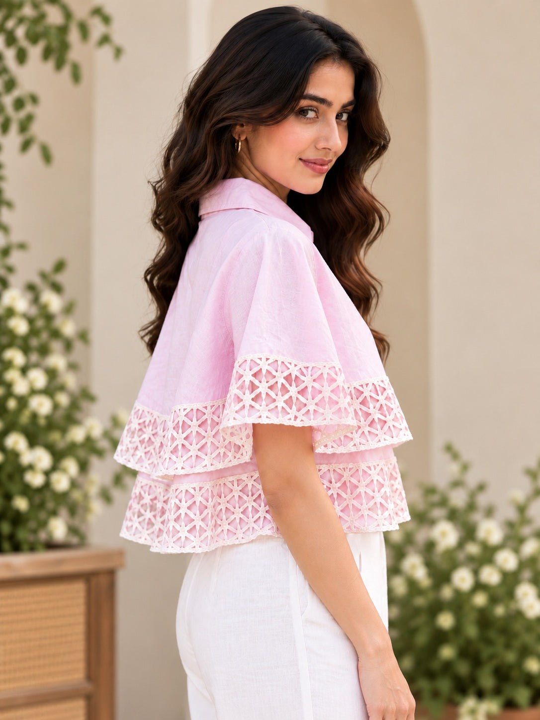 Rose Blush Layer Top