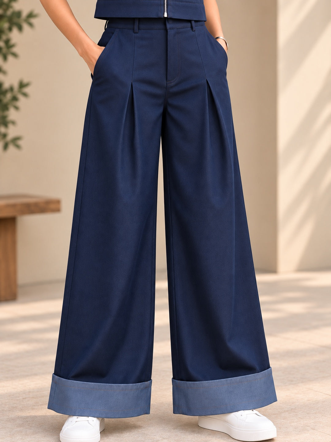 Blue Denim Co-ord Set