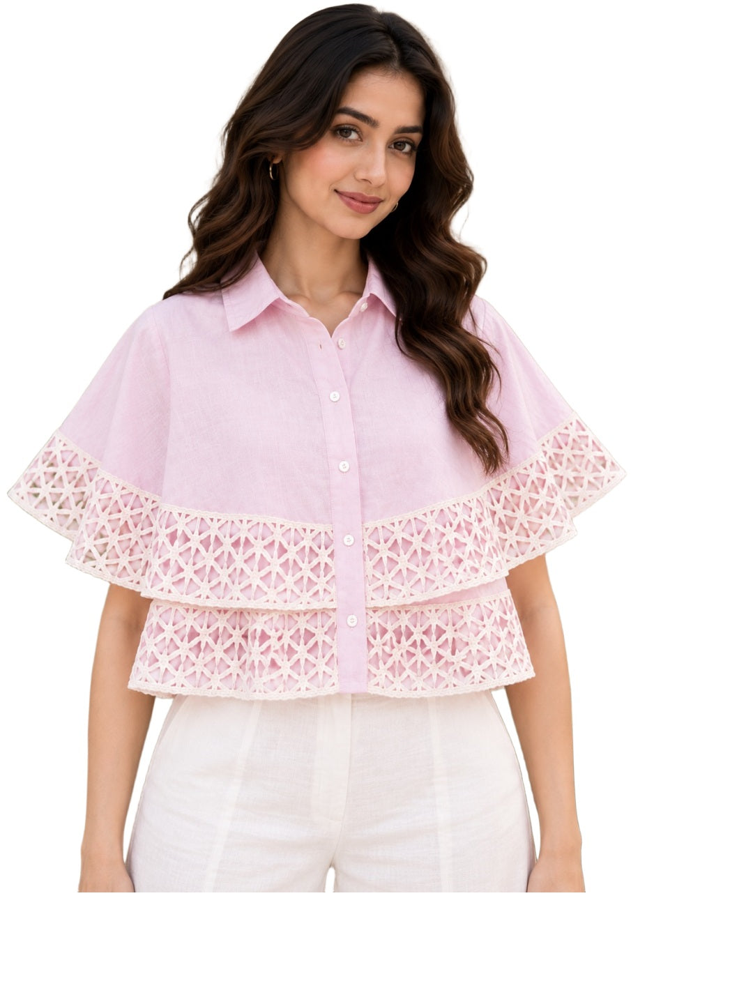 Rose Blush Layer Top