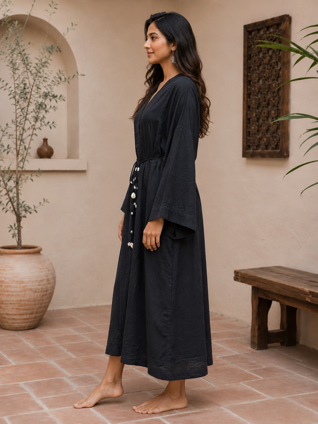 Black Pearl Kaftan